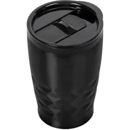 Vega Stainless Steel & Plastic Double-Wall Tumbler Black Unbranded